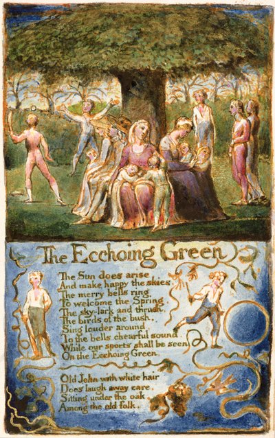 De Echoing Green: plaat 6 uit 